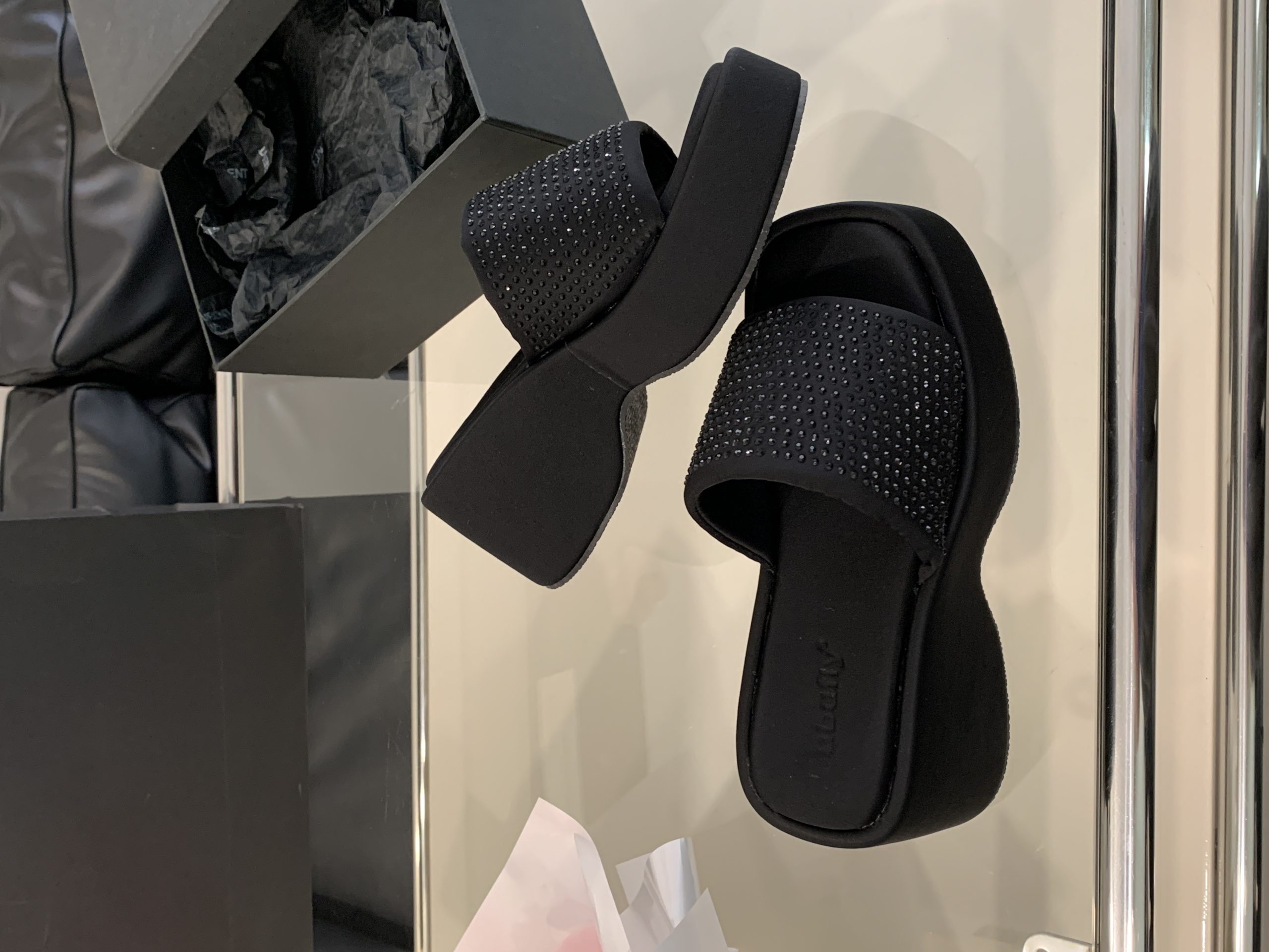 BUBUFLY 2025 New European Style Women's Casual Thick Sole Anti-Slip Beach Sandals Slip-On Open Toe High Heel Platform Slides - Image 4