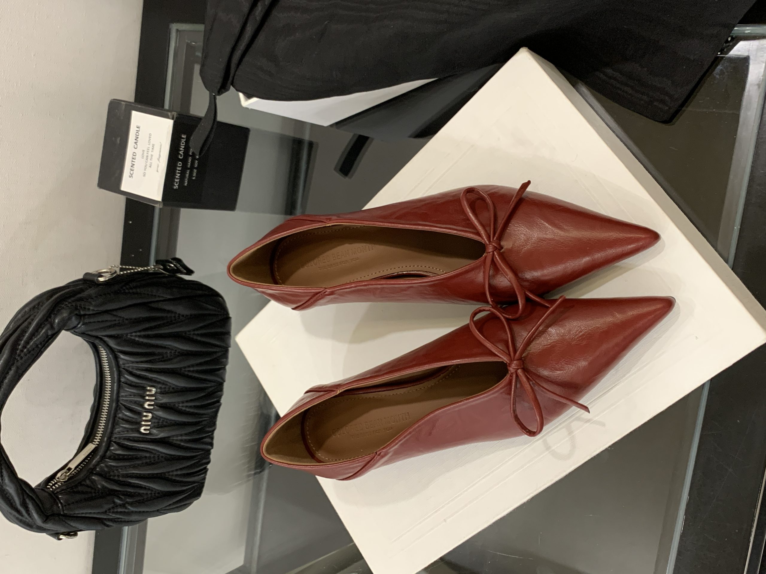 2025 New French Style Bowknot Low Heel Shallow Mouth Women's Flats Comfortable Versatile Simple Shoes - Image 3